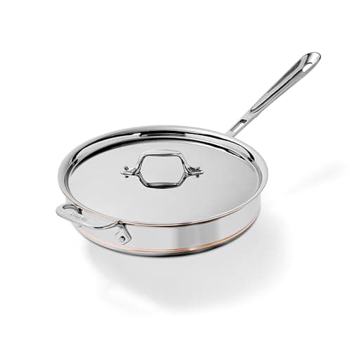 All-Clad 6403 SS Copper Core 3-Quart Saute with Lid