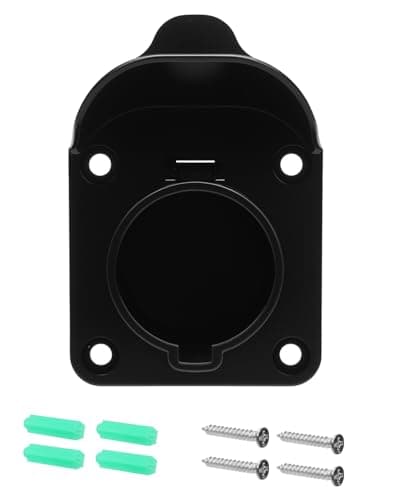 AutoEC IP65 Waterproof J1772 EV Charger Holder for Indoor/Outdoor