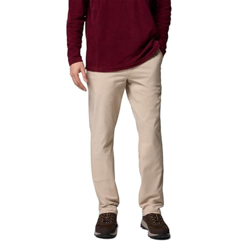 Columbia Mens Sage Peak Chino Pant, Ancient Fossil, 32 x 34