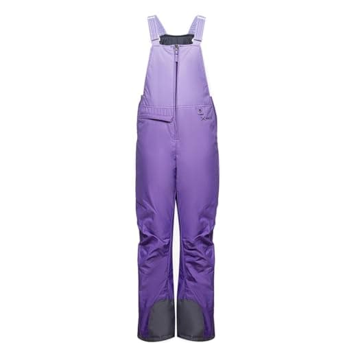 Arctix Kids Insulated Snow Bib Overalls, Purple Ombre, X-Large