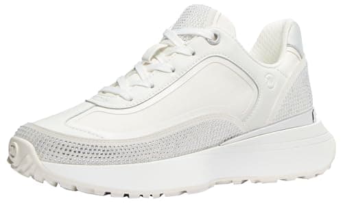 Michael Kors Women's Ari Trainer, Cream Multi, 7.5