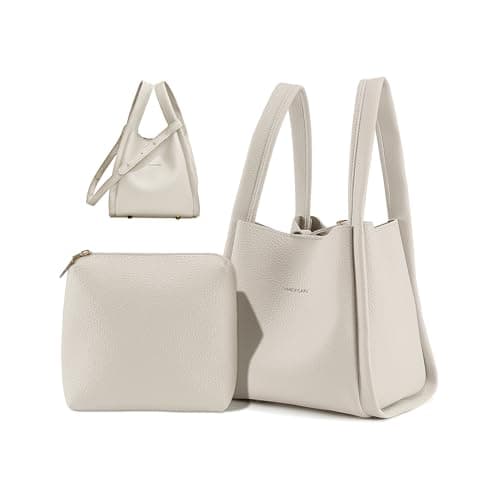 VMEECARL Small Bucket Bags for Women, Trendy Vegan Leather Mini Crossbody Handbag with Adjustable Shoulder Strap