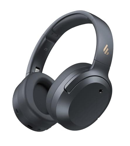 Edifier W820NB Plus Gen 2 Wireless Over-Ear Noise Cancelling Headphone, -49 dB ANC, LDAC Hi-Res Audio, 88H Playtime, Spatial Sound, AI Clear Calls, Bluetooth V6.1 & Multipoint - Dark Gray