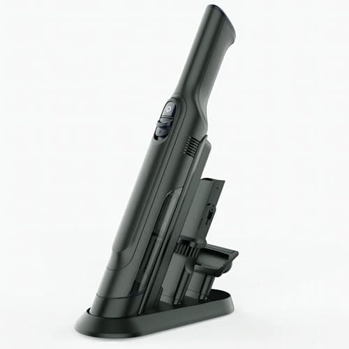 PROMOMO Handheld Vacuum Cordless, Super Lightweight 1.4lb with Powerful Suction, Charging Dock, Single Touch Empty and Detachable Dust Cup, Portable Mini Car Vac for Home Pet Car