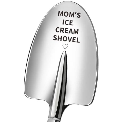 Mother's Day Gifts for Mom from Daughter Son, Mom Birthday Gift, Valentine's Day Gifts for Mom, Funny Presents for New Bonus Step Mom's Ice Cream Shovel Thanksgiving Christmas Gift for Mom