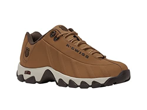 K-Swiss Men's ST329 CMF Sneaker, Brown Sugar/Pumice Stone/Java, 12 XW
