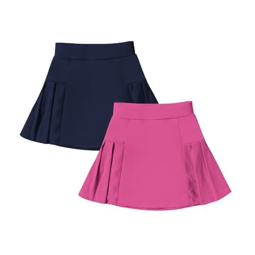 Neutocd Girls Tennis Skirt Skorts for Girls High Waisted Athletic Pleated Skirts with Shorts for Golf Pickleball Running