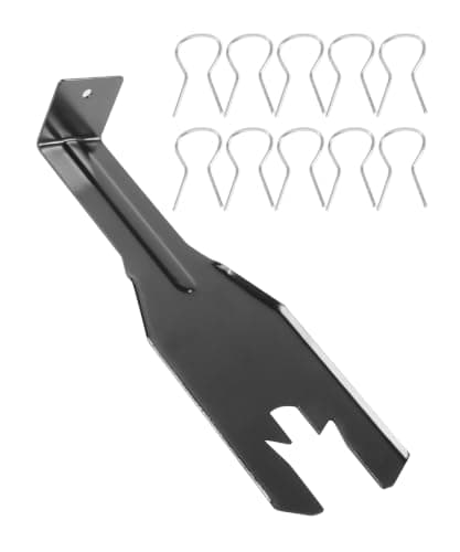 ILBVWQY Auto Clip Removal Tool,Car Accessories Window Handle Removal Tool with 10 Window Handle Crank Fixing Clips,Automotive Upholstery Repair Tools,Compatible with Most Mainstream Car Brands