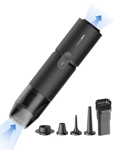 HOTO Handheld Desk Vacuum Cordless, Small Vacuum Cleaner, 15000Pa
