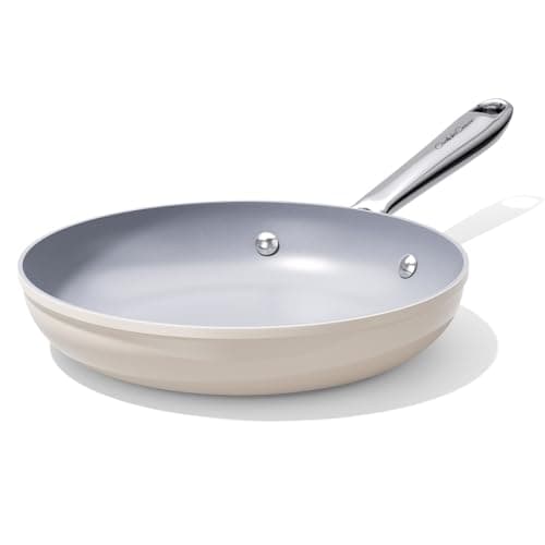 CookinCraze Premium Ceramic Frying Pan, 8 Inch Nonstick Egg Skillet