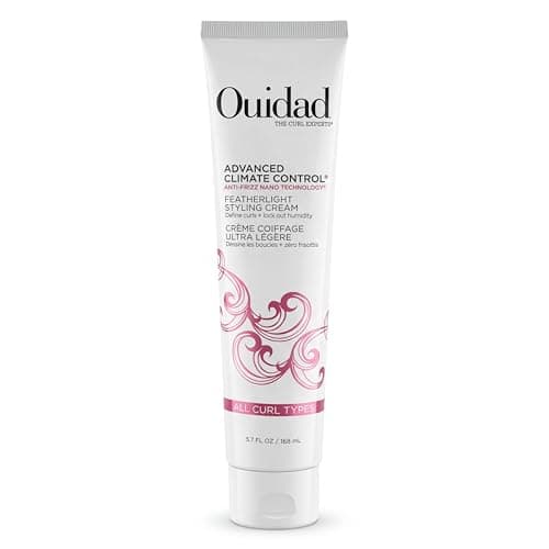 Ouidad Advanced Climate Control Featherlight Curls Styling Cream, Soft Hold