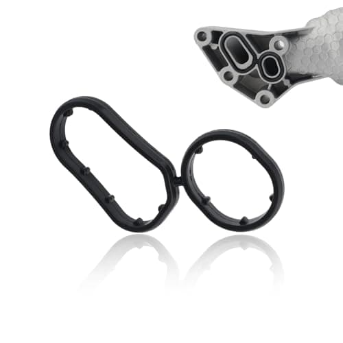 RARAYC fluororubber (FKM) Engine Oil Filter Housing Gasket 26345-3LAA0 for Kia Telluride 2020-2024,Sorento 2018-2020,Sedona 2019-2021,Cadenza 2017-2020;Hyundai Palisade 2020-2023,Genesis 2014-2016