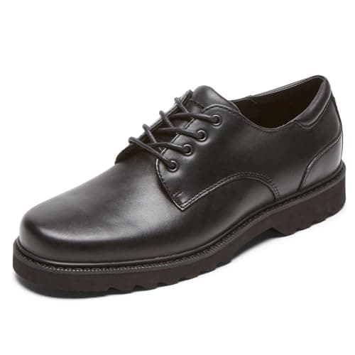 Rockport Men's Northfield Waterproof Oxford, Black, 11.5 Wide
