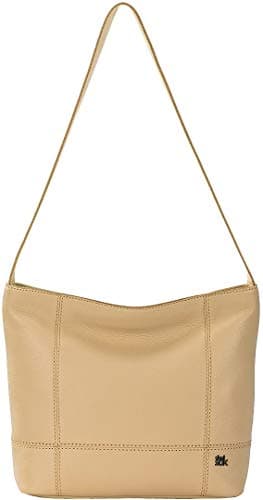 The Sak De Young Hobo in Leather, Single Shoulder Strap, Buttercup