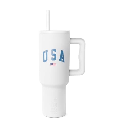 Simple Modern 40oz Leak-Proof Ceramic Lined Tumbler with Handle | USA