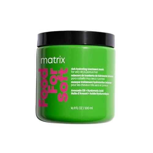 Matrix Food For Soft Hydrating Mask – For Dry & Brittle Hair, 16.9 Fl Oz
