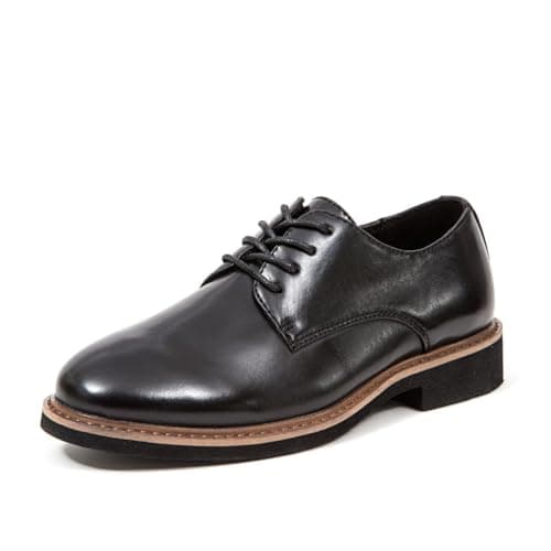 Deer Stags Boy's Denny Oxford, Black, 12 Medium US Little Kid