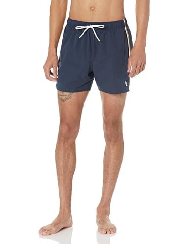 BOSS Iconic Stripe Swim Trunks