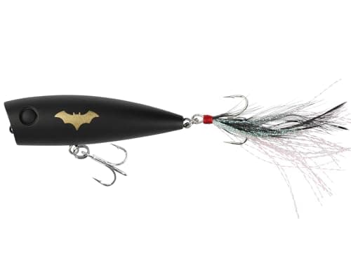 LITTMA Bass Fishing Topwater Popper Lures - Effective Top Water Lures for Bass Anglers - Durable Design for Catching Trophy Bass with High-Performance Popping Action