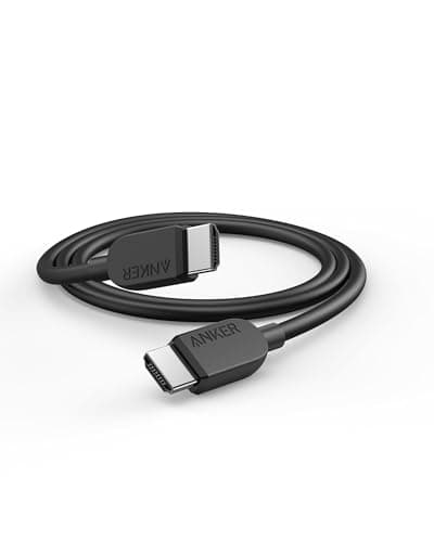 Anker HDMI Cable 8K@60Hz, Ultra HD 4K@120Hz HDMI Cord,48 Gbps Certified Ultra High-Speed,Compatible with PlayStation 5,Xbox,Samsung TVs,and More (3ft)