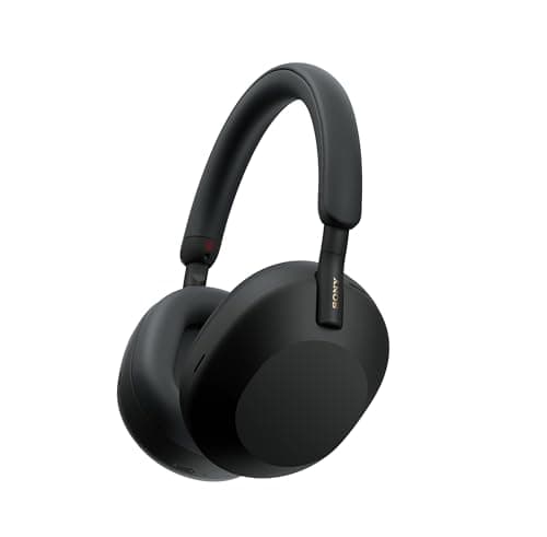 Sony WH-1000XM5 Premium Noise Canceling Headphones, Auto NC Optimizer, 30-Hour Battery, Alexa Voice Control, Black