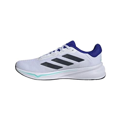 Adidas Men's Response, White/Aurora Ink/Flash Aqua, 6.5