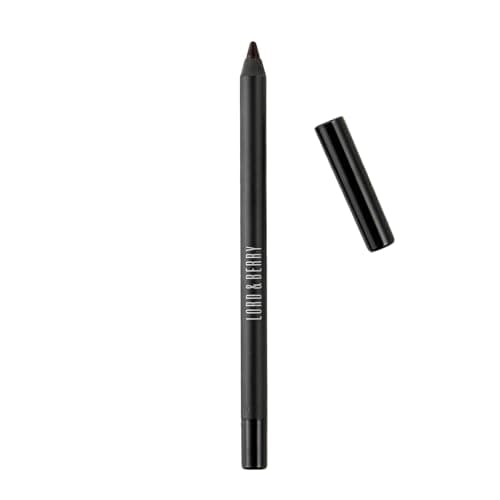 Lord & Berry SMUDGEPROOF Eye Liner - Soft & Creamy VEGAN Formula, Long Lasting Morning To Night Waterproof Eyeliner Pencil, Easy To Use Eye Makeup - Brown Eyeliner