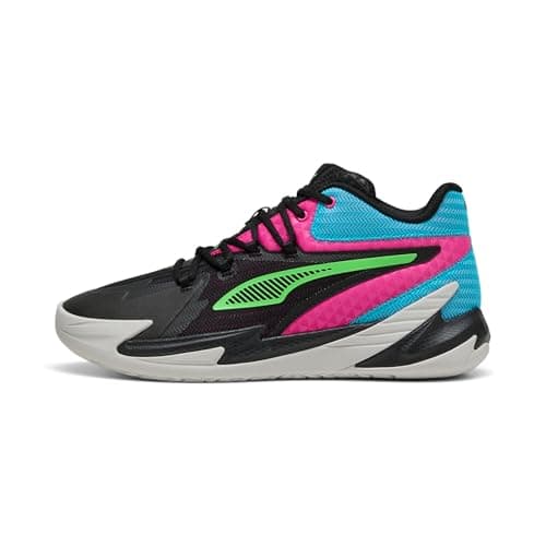 Puma, Men's, Dagger, Puma Black-Fluro Pink PES, 9.5