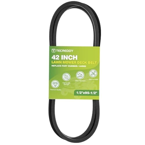 144959 Mower Deck Belt for Craftsman 42 Inch 532144959 LT1000 LT2000 DLT3000 DYT4000 Husqvarna Poulan AYP Ariens Riding Lawn Mower, 1/2" X 95.5"