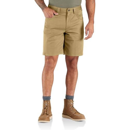 Carhartt Men's 106280 Force® Relaxed Fit Short - 9 Inch - 40 - Golden Sand