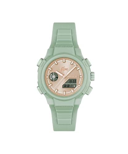 Lacoste LC33 Women's Analog Digital Watch, Silicone Strap, Contemporary, Sporty - Premium Fashion Timepiece - Gift for Her, 40mm