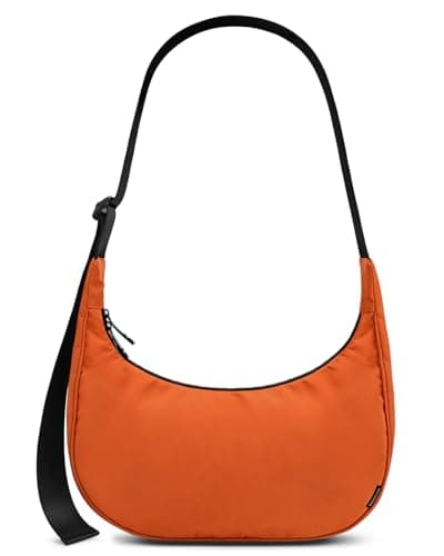 Medium Crossbody Crescent Bag with Adjustable Strap for Women Men.