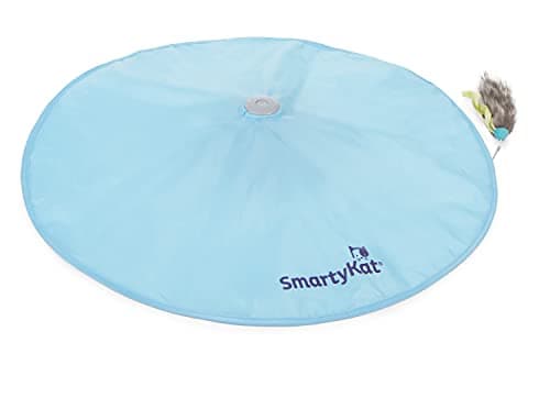 SmartyKat Hot Pursuit Electronic Concealed Motion Cat Toy, Unpredictable Erratic Movement Mimics Prey for Active Hunting for Cats & Kittens, Battery Powered