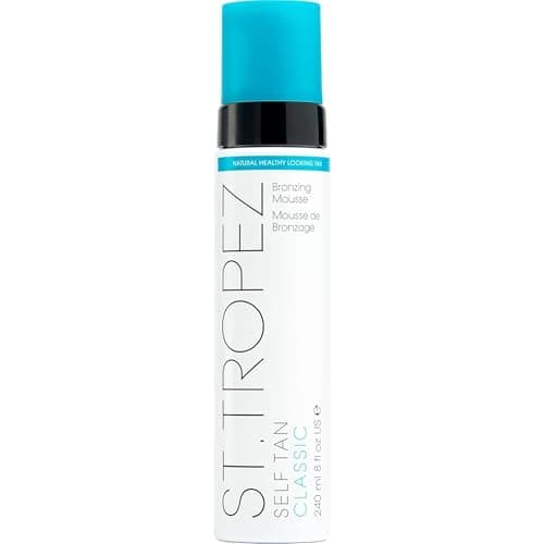 St.Tropez Classic Bronzing Self Tan Mousse for Streak-Free, Golden Tinted, Natural-Looking Tan, 8 Fl Oz