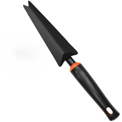 CXWLJL Garden Trowel, Portable Garden Weeder Tool, Gardening Trowel for Vegetable Gardening Backyard Farm Planting(Black Shovel)