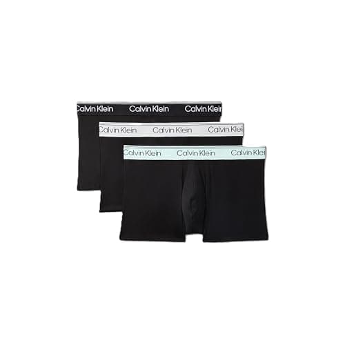 Calvin Klein Men's Micro Stretch 3-Pack Low Rise Trunk