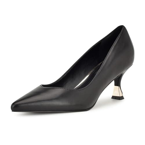 Nine West Ariella Black Leather 9 M