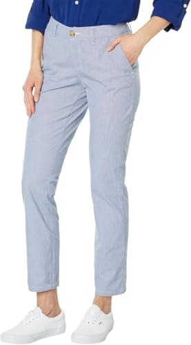 Tommy Hilfiger Hampton Chino Stripe Pants Blue/White 4