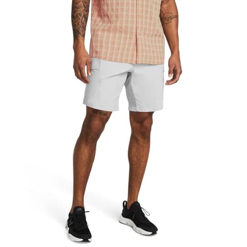 Under Armour Men's Fish Hunter 2.0 Cargo Shorts, (011) Mod Gray / / Castlerock, 28
