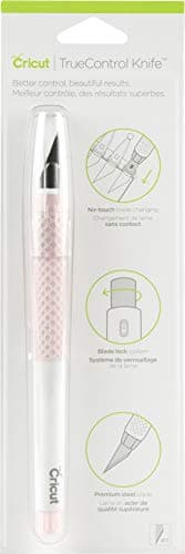 Cricut TrueControl Knife - for Use As a Precision Knife, Craft Knife, Carving Knife and Hobby Knife - for Art, Scrapbooking, Stencils, and DIY Projects - [Rose]