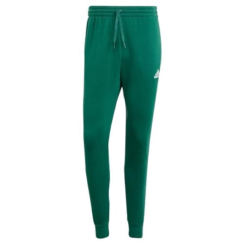 adidas Men's Essentials Fleece Regular Tapered Pants, Collegiate Green, XX-Large