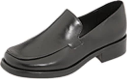 Franco Sarto Women's Bocca Slip On Loafer, Black Leather, 8