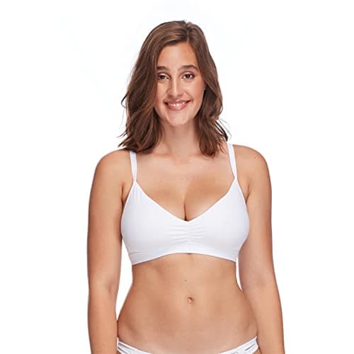 Body Glove Women's Drew D, DD, E, F Cup Bikini Top Swimsuit Swimwear, Snow, E Cup