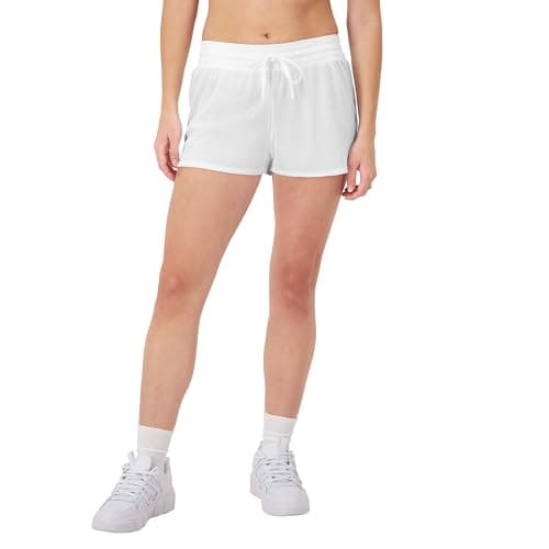 Champion Women's Mesh Shorts, Lightweight Gym Shorts, Mid-Rise Workout Shorts for Women, 2.5"