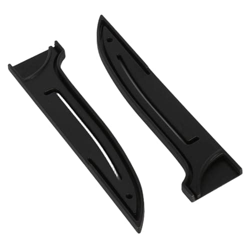 MC MEICHUANG 6" Boning Knife Cover 2 Pack PP Safety Paring Knife Sheath Sleeves Universal Knives Edge Guards Protector for Kitchen, Black