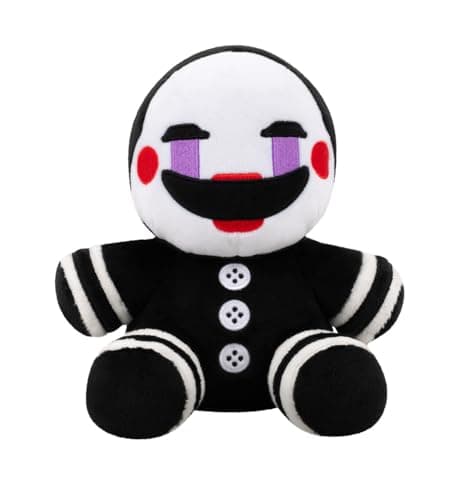 Five Nights at Freddy's The Puppet Plush - 8-Inch Stuffie with Soft Material and Glow-in-The-Dark Eyes