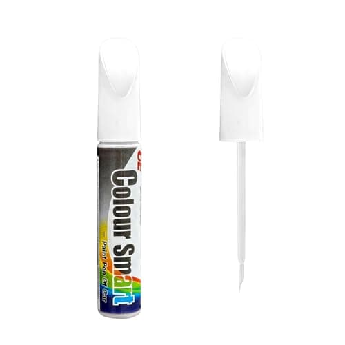 Pxobiug Car Touch Up Paint Pen, Automotive Scratch Filler Pen with Smooth Brush, Touch Up Paint Mending Tool Exterior Maintenance for Cars Scratch Repair, Car Accessories (White)