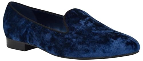 Nine West Women's Renold Loafer, Black/White Houndstooth 002, 9.5