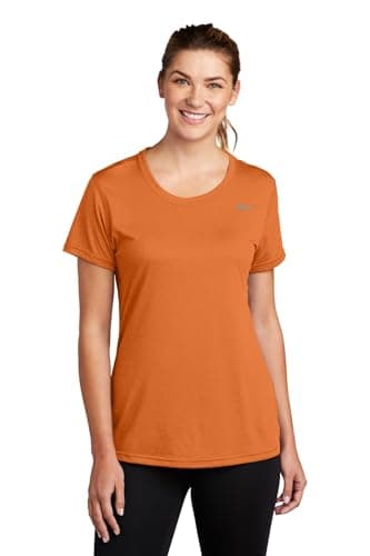 Nike Womens Legend Short Sleeve Crew T-Shirt DV7312 (X-Large, Desert Orange)