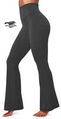 IUGA Flare Leggings for Women High Waisted Workout Yoga Pants Tummy Control